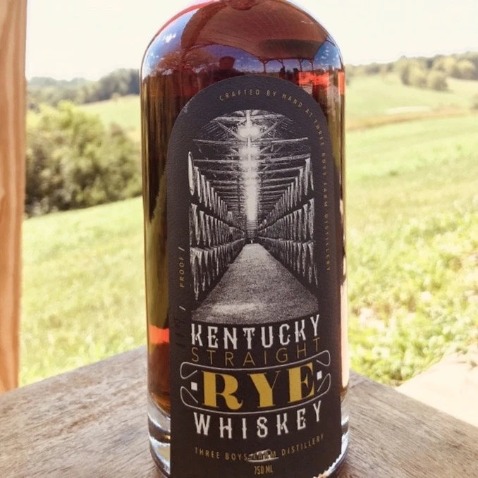 Three Boys Kentucky Straight Rye Whiskey