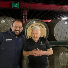 Lagavulin 8yo Straight From The Cask, Ex-Red Wine European Oak Cask