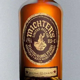 Michter's US*1 Toasted Barrel Finish Sour Mash Whiskey (2022 Release)