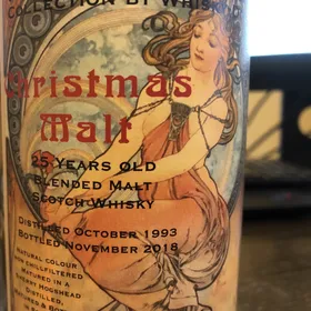 Christmas Malt 25 yr Blend by Art Noveau