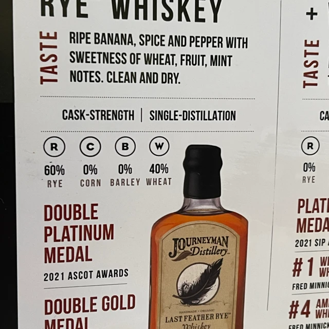 Last Feather Cask Strength