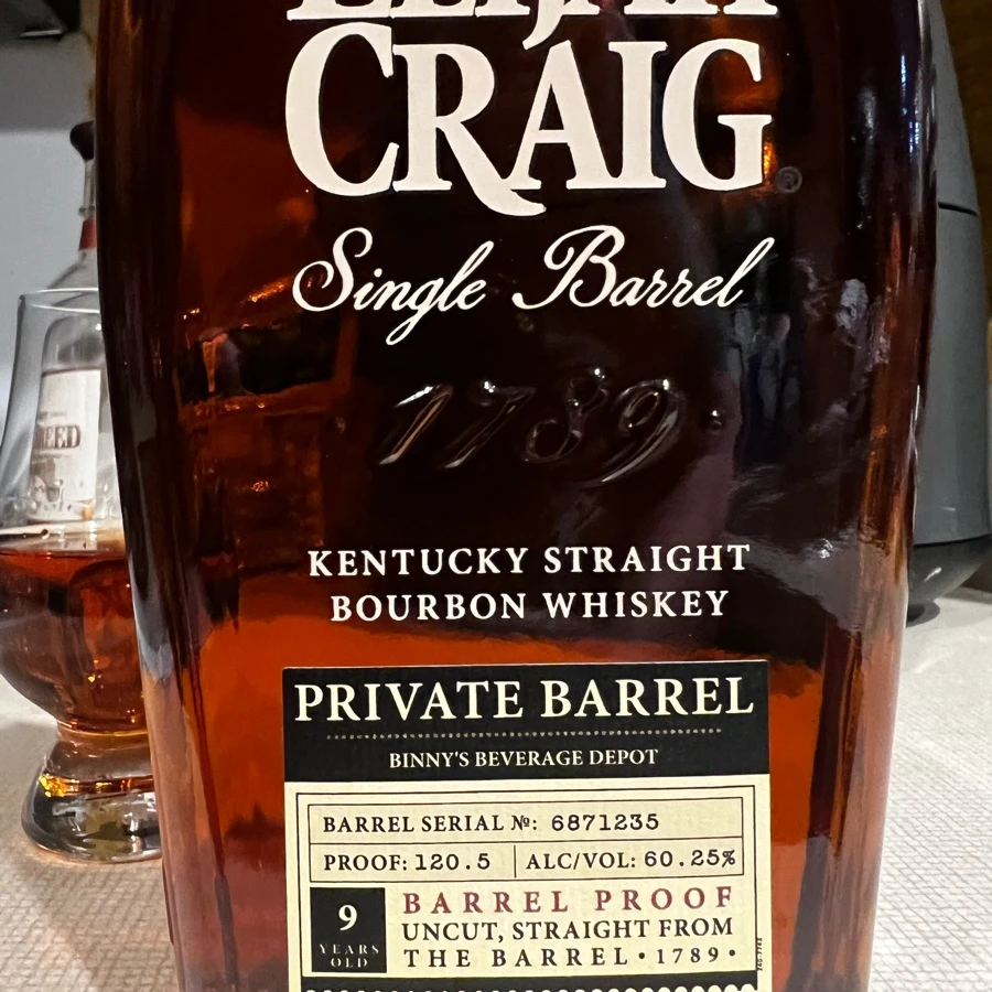 Elijah Craig Single Barrel Private Barrel (Binny's Beverage Depot #6871235)