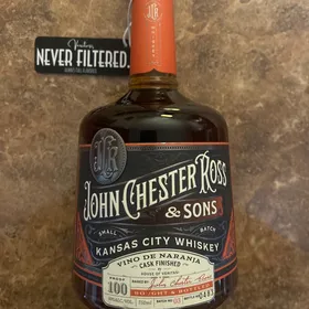 John Chester Ross & Sons Blended Whiskey Finished In Vino de Naranja Casks Small Batch