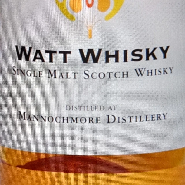 Watt Whisky Mannochmore 2008