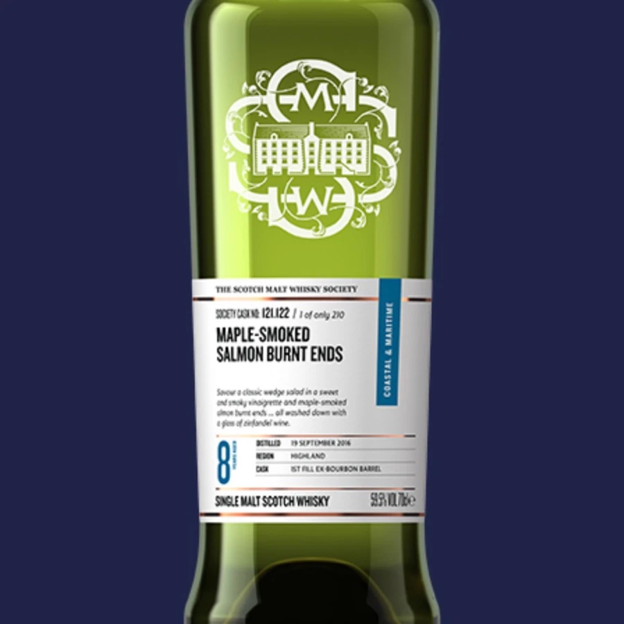 Maple-Smoked Salmon Burnt Ends 121.122 (SMWS)