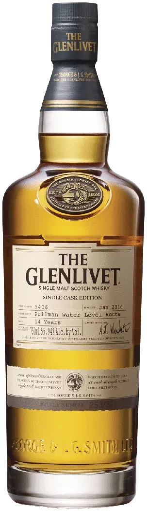 Glenlivet Sgl Cask Pullman Water