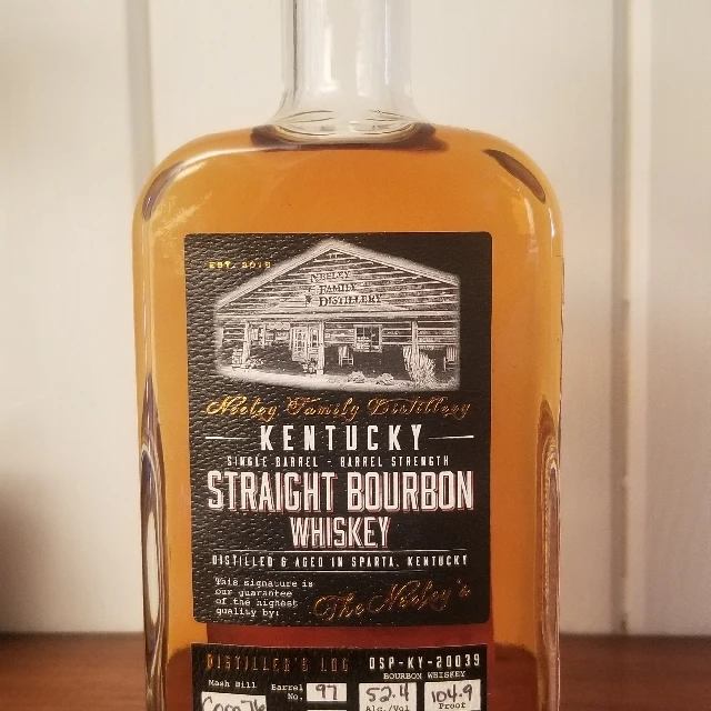 NEELEY FAMILY DISTILLERY STRAIT BOURBON WHISKEY RYE TO THE CORE