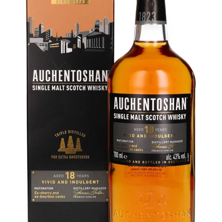 AUCHENTOSHAN 18 Vivid and Indulgent