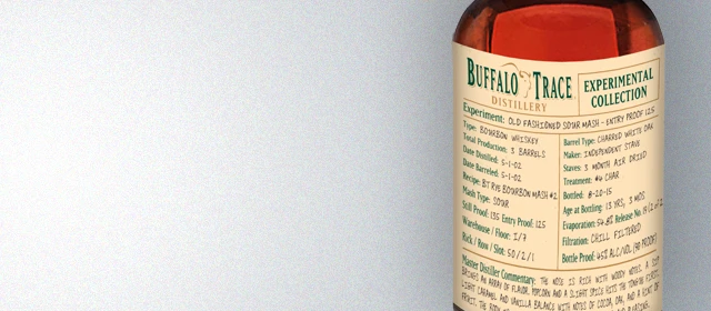 Buffalo Trace Experimental Collection 13 Year Old-Fashioned Sour Mash Bourbon (125 Entry Proof)
