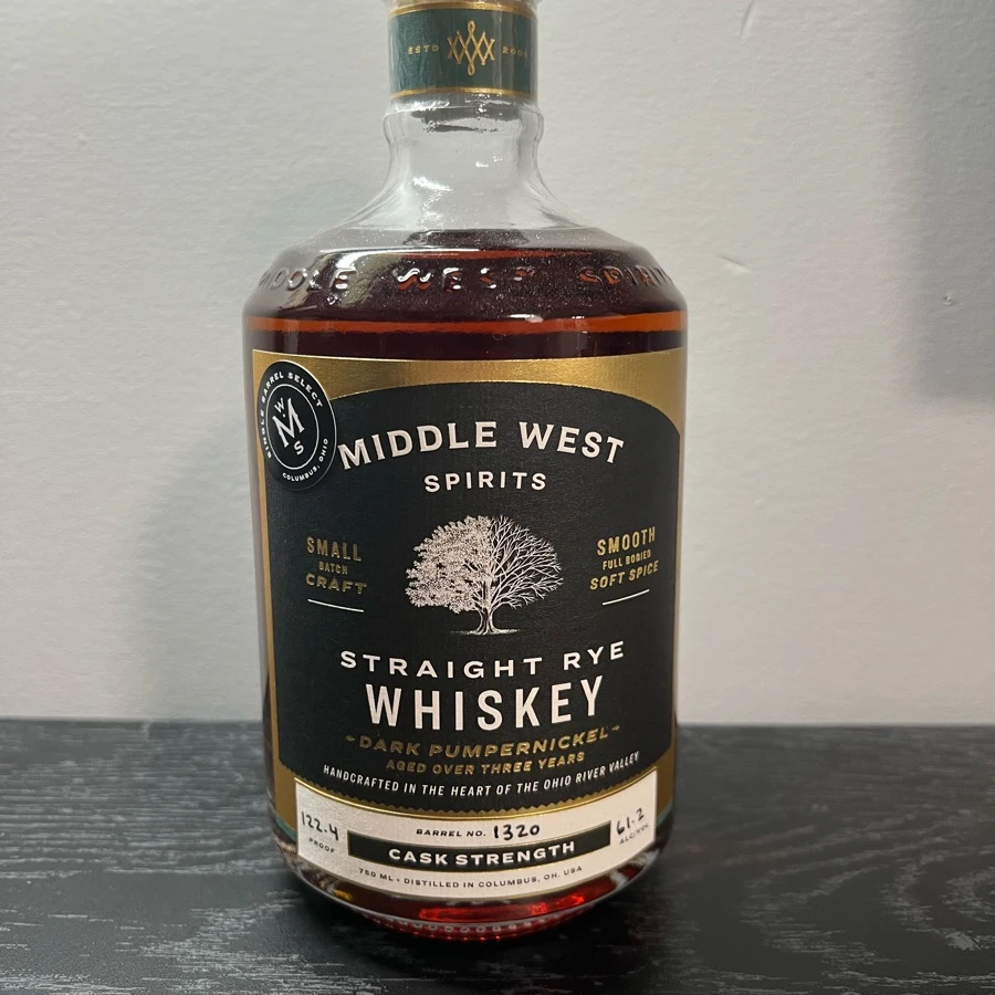 Middle West Straight Rye Cask Strength Single Barrel: Distillery Pick
