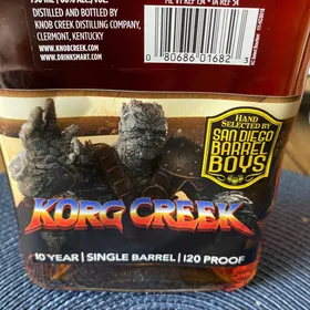 Knob Creek Single Barrel Select SDBB#5 Korg's Creek