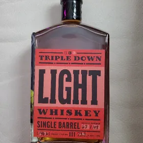333 Triple Down Light Whiskey single barrel selected by Liquor Express