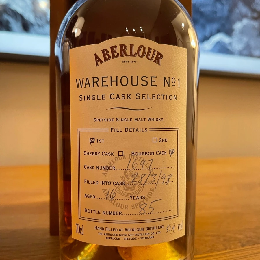 Aberlour Single Cask Selection 1998