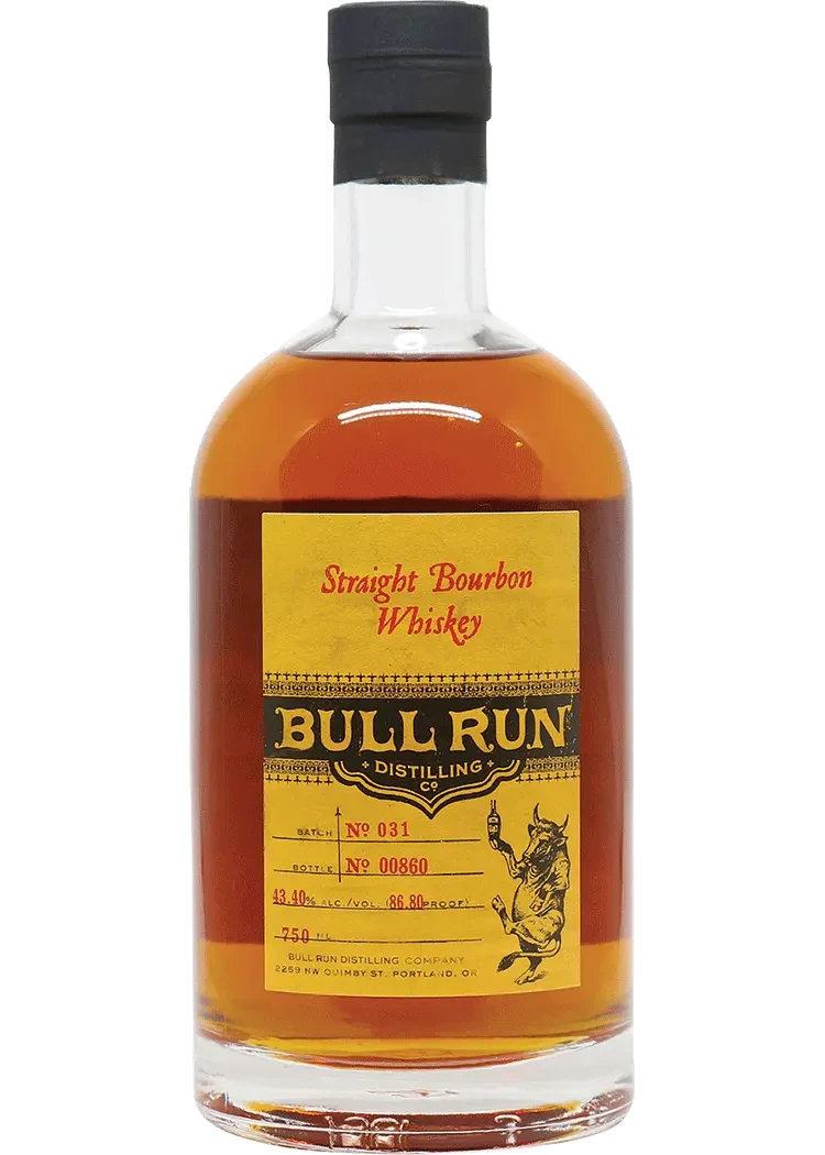 Bull Run Straight Bourbon Whiskey