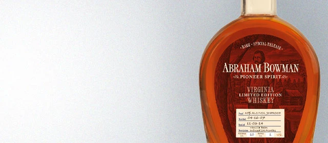 Abraham Bowman Vanilla Bean Infused Bourbon