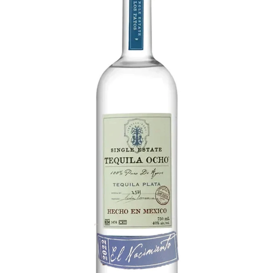 Tequila Ocho Plata El Nacimenento 2022