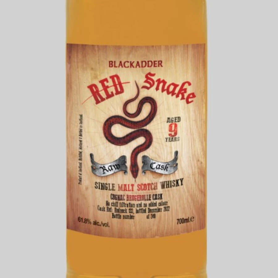 Blackadder Red Snake 9 Years (#133 Raw Cask)