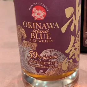 Okinawa Island Blue Rice Whisky Cask Strength