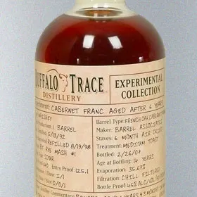 Buffalo Trace Experimental Collection Cabernet Franc Aged After 6 Years