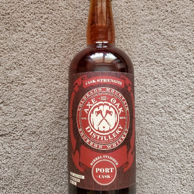 Axe and the Oak Cask Strength Bourbon