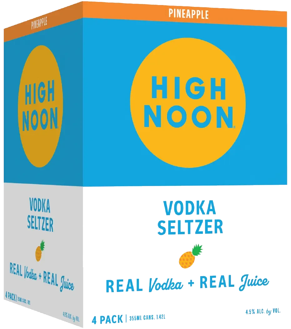 High Noon Vodka & Soda Pineapple