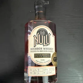 Nulu Bourbon Whiskey Finished in Amburana Barrels