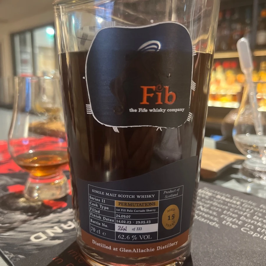 GlenAllachie 15 Palo Cortado FIB