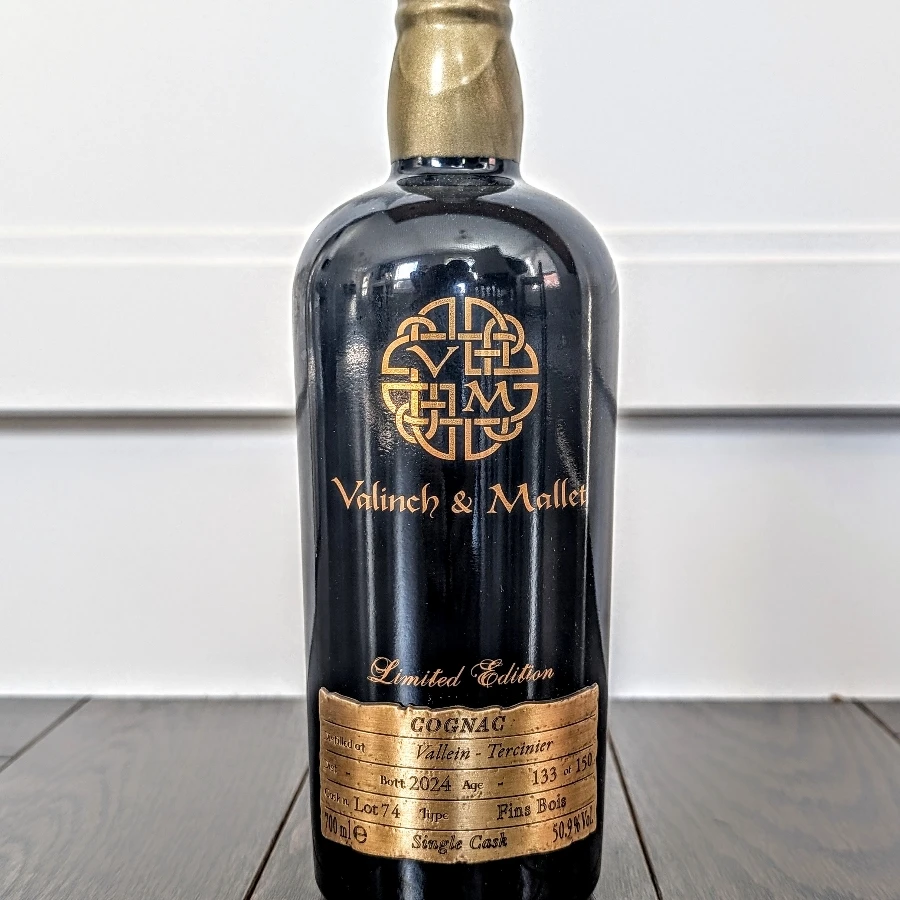 Valinch & Mallet Vallein Tercinier 1974 50 Year Fins Bois Cognac