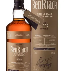 Benriach 2009 10yo cask #1647 Batch 16 Madeira cask