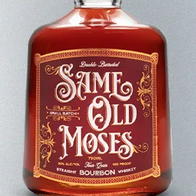 Same Old Moses Small Batch Bourbon