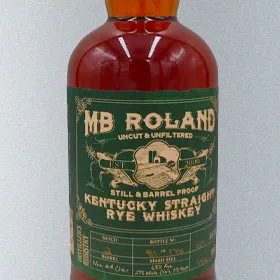 MB Roland Kentucky Straight Rye Whiskey