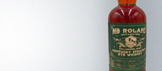 MB Roland Kentucky Straight Rye Whiskey