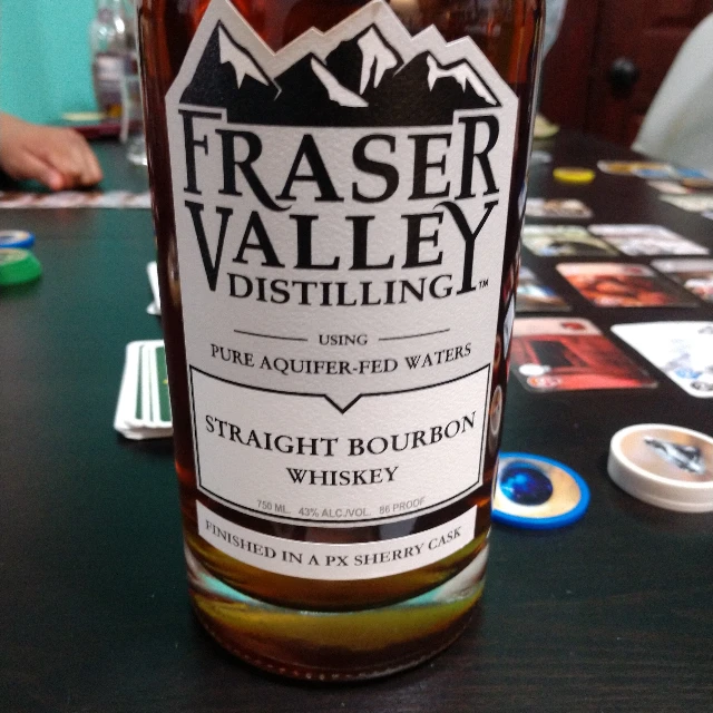 Fraser Valley Distilling Straight Bourbon Whiskey