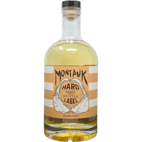 Montauk Hard Label Peach Whiskey