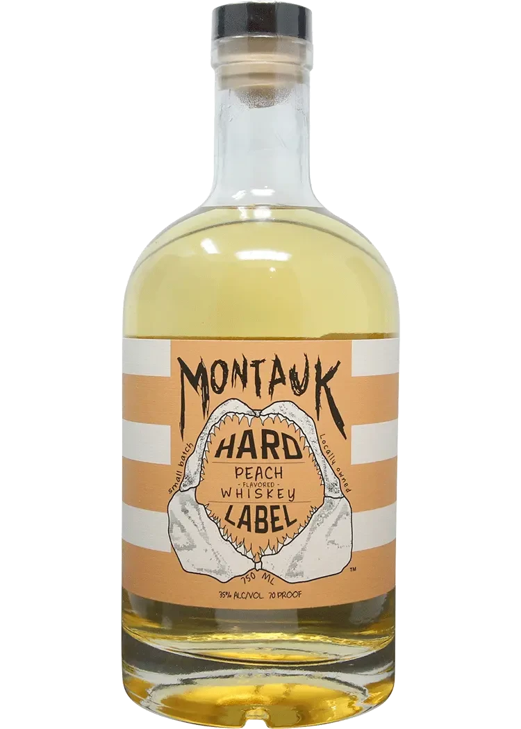Montauk Hard Label Peach Whiskey