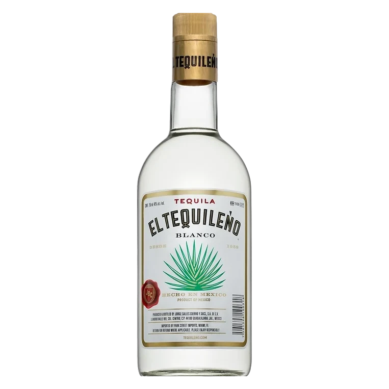El Tequileno Tequila Blanco 750ml Bottle