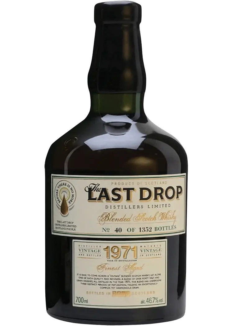 The Last Drop 1971 Blended Scotch