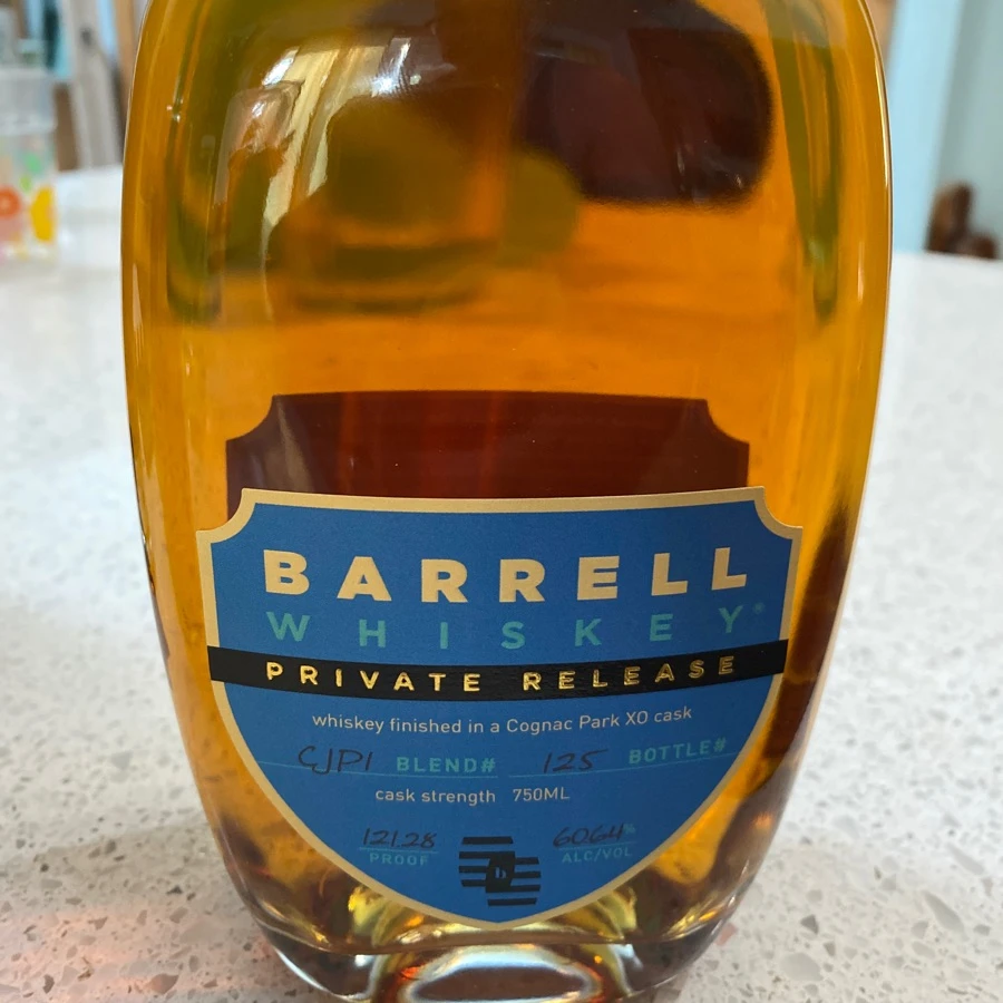 Barrell Whiskey Private Release CJPI Finished in a Cognac Park XO Cask