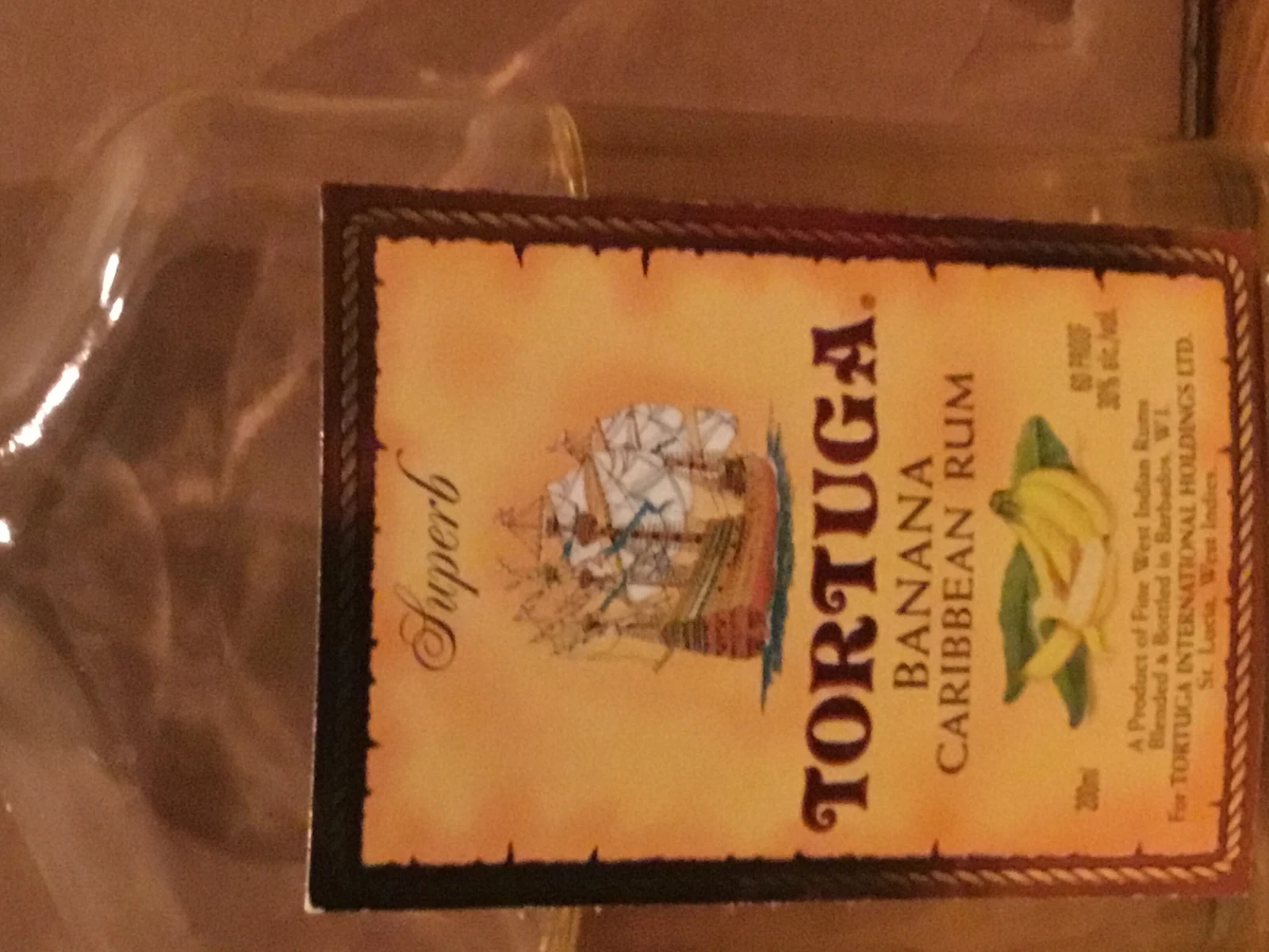 Tortuga Banana Caribbean Rum