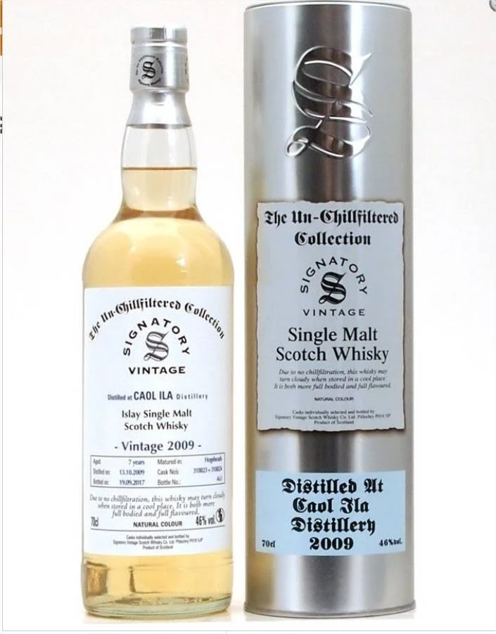 Caol Ila 2009 7 Year Un-Chillfiltered Collection (Signatory)