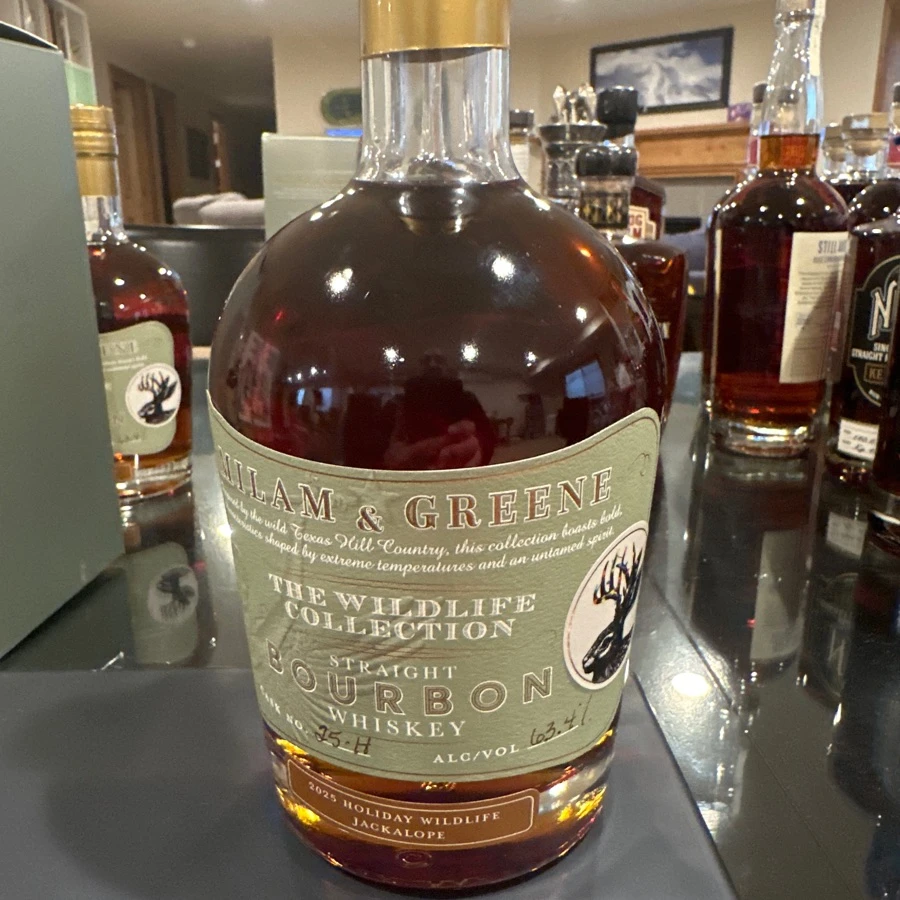 Milam & Greene the 2025 Holiday Wildlife Collection "Jackalope" Straight Bourbon Whiskey Single Barrel Cask No. 25-H
