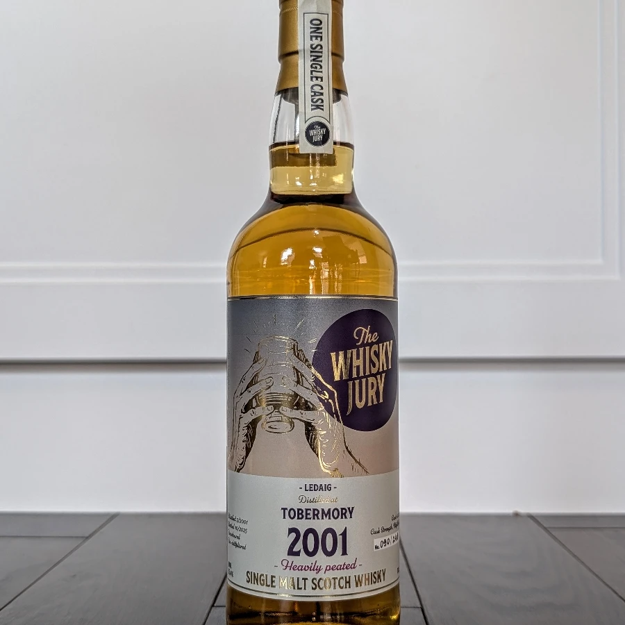 The Whisky Jury Ledaig 2001 24 Year Single Malt Scotch Whisky