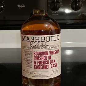 Mashbuild Bourbon Whiskey Finished In A French Oak Cabernet Cask