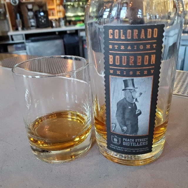 Peach Street Distillers Colorado Straight Bourbon Whiskey