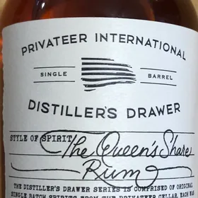 Privateer Distiller's Drawer The Queen's Share
