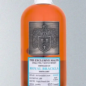 Royal Brackla 2006 11 Year Cask #310865 (The Exclusive Malts)