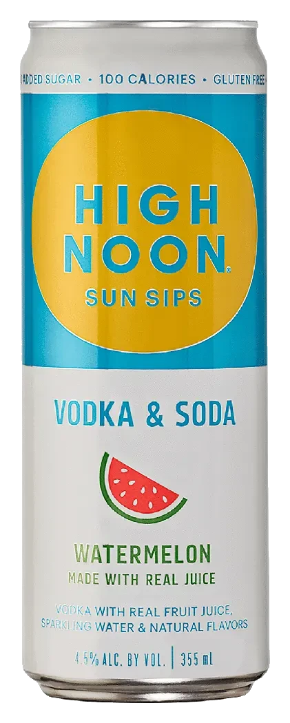 High Noon Vodka & Soda Watermelon