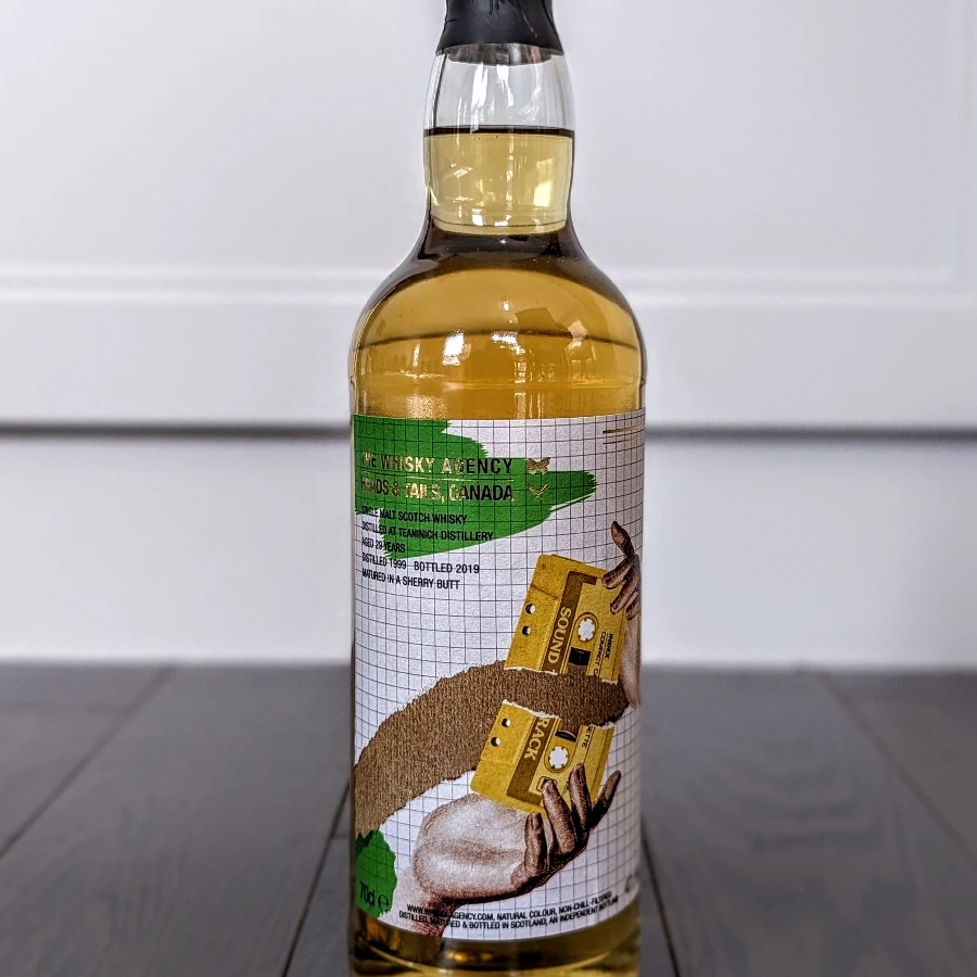 The Whisky Agency Teaninich 1999 20 Year Single Malt Scotch Whisky (Heads & Tails Canada)