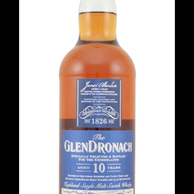 Glendronach 10 years old Danish Retailers Bourbon and Tawny port Casks