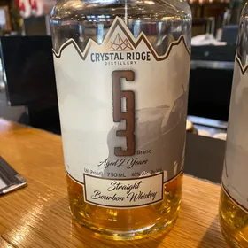 Crystal Ridge 63 Straight Bourbon Whiskey: 2 Years